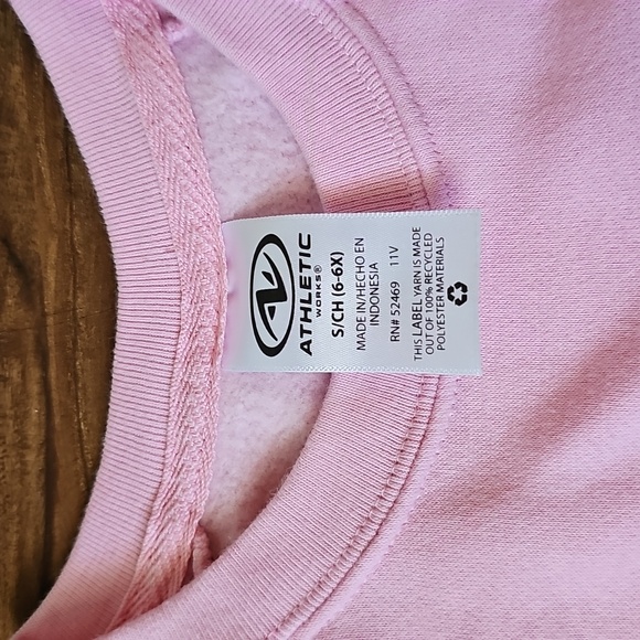 Athletic Works Assorted Colors Girls Pullover Sweatshirts Bundle Size S ( 6-6X) - Picture 9 of 13